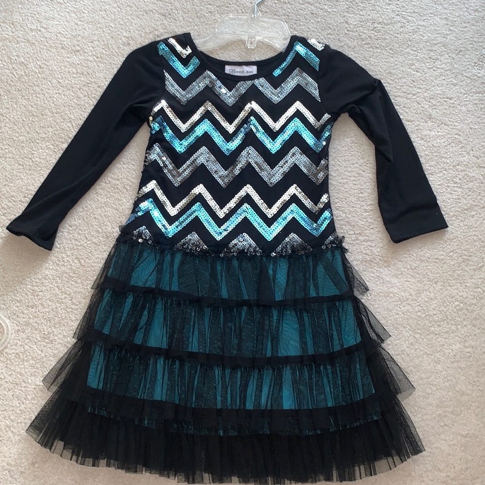 Bonnie Jean Sequin Dress